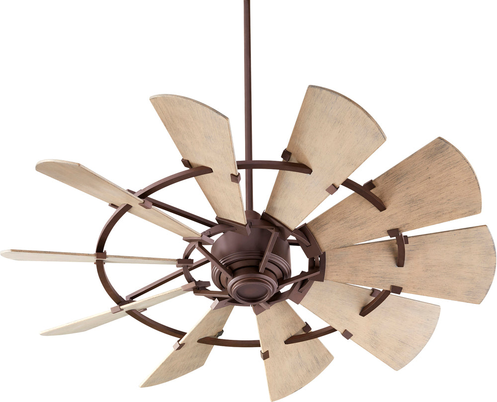 Quorum WINDMILL 52" DAMP FAN -OB 195210 Indoor Ceiling Fans Quorum Bronze  