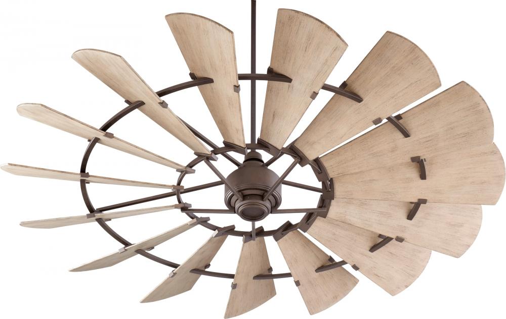 Quorum WINDMILL 72" DAMP FAN -OB 197215 Indoor Ceiling Fans Quorum Bronze  