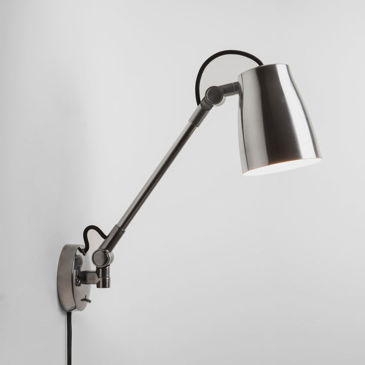 Astro Lighting Atelier Wall Wall Sconces Astro Lighting 16.93x4.8x16.93 Matt Black No, E26/Medium