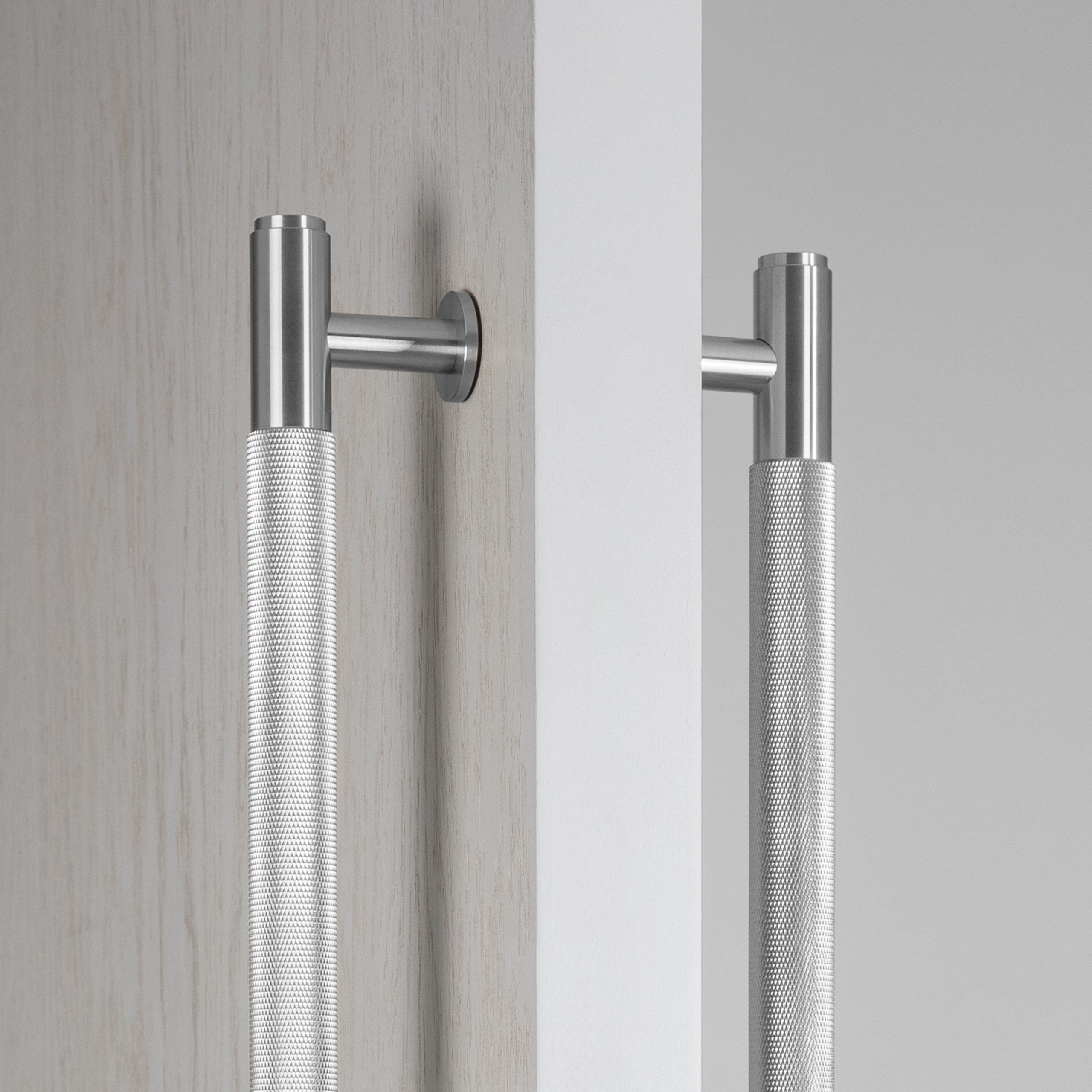 Buster + Punch 30.5 inch Double-sided Cross Knurl Closet Bar Hardware Buster + Punch   