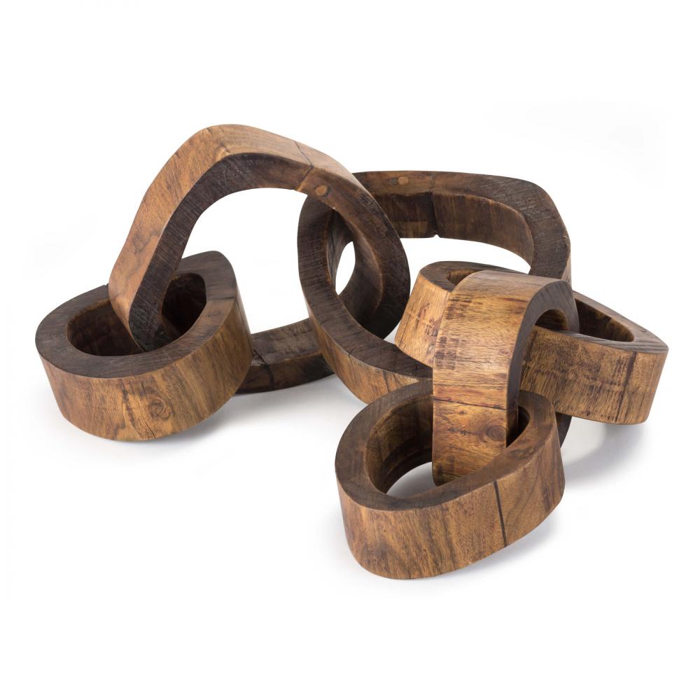 Regina Andrew  Wooden Links Centerpiece Decorative Accents Regina Andrew   