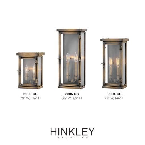 Hinkley OUTDOOR HAMILTON Small Wall Mount Lantern 2000 Outdoor Wall Lights Hinkley   