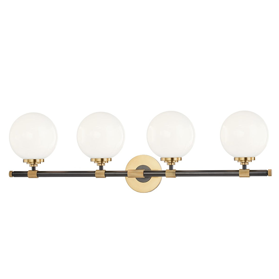 Hudson Valley 4 LIGHT BATH BRACKET 3704 Vanity Lights Hudson Valley Lighting Bronze  