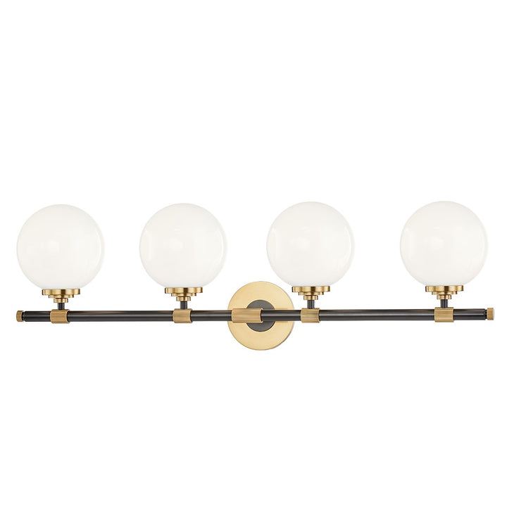 Hudson Valley 4 LIGHT BATH BRACKET 3704 Vanity Lights Hudson Valley Lighting Bronze  