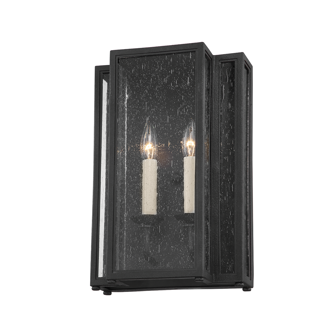 Troy LEOR 2 LIGHT MEDIUM EXTERIOR WALL SCONCE B3602 Wall Sconces Troy Lighting   