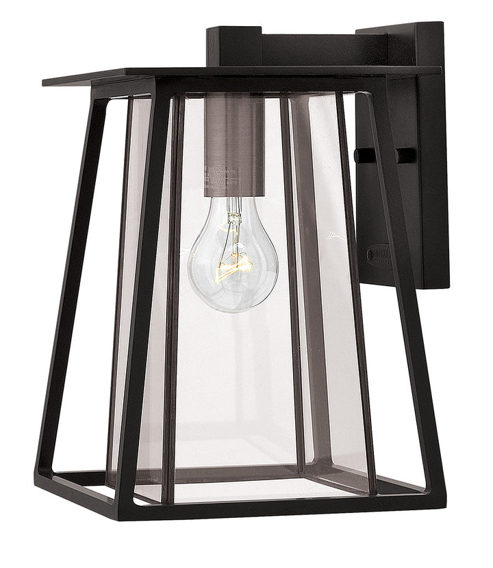 OUTDOOR WALKER Wall Mount Lantern Outdoor Wall Lights Hinkley Black 9.25x8.25x12.25