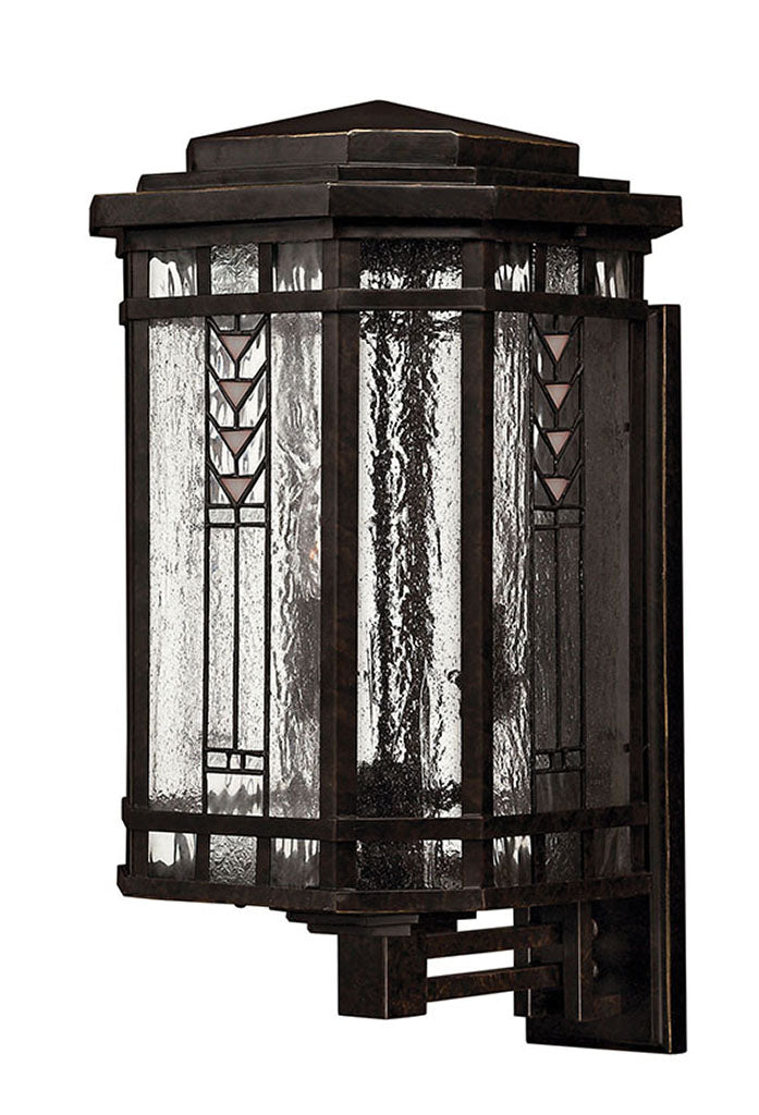 OUTDOOR TAHOE Wall Mount Lantern Outdoor Wall Lights Hinkley Regency Bronze 14.75x12.0x22.5 