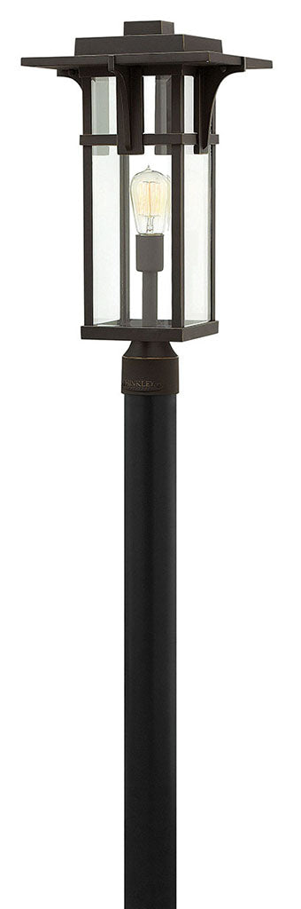 OUTDOOR MANHATTAN Post Top or Pier Mount Lantern