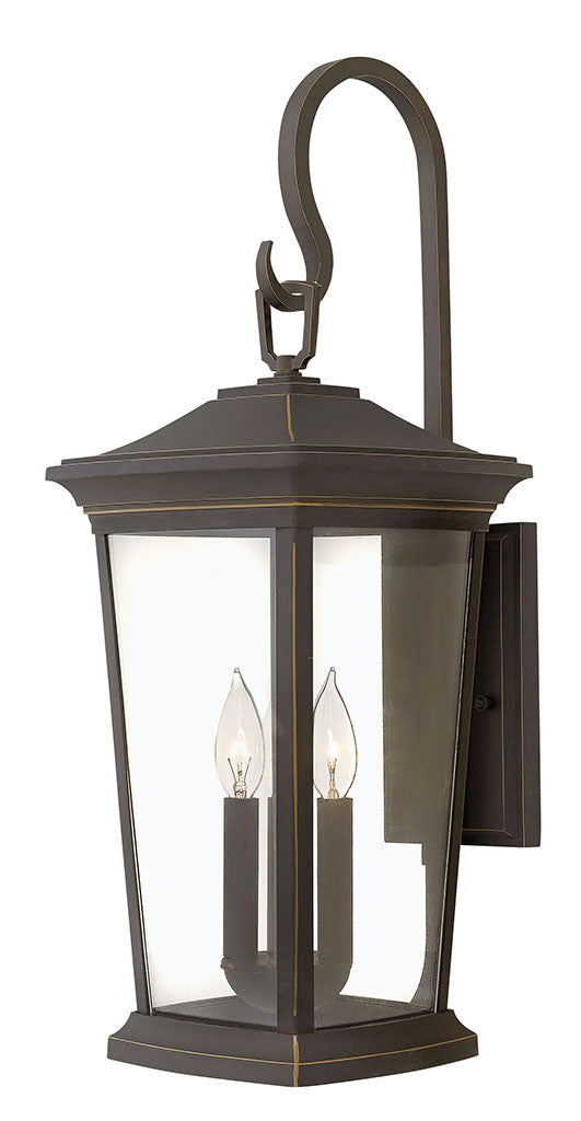 BROMLEY-Extra Large Wall Mount Lantern Outdoor Wall Lights Hinkley Oil Rubbed Bronze  