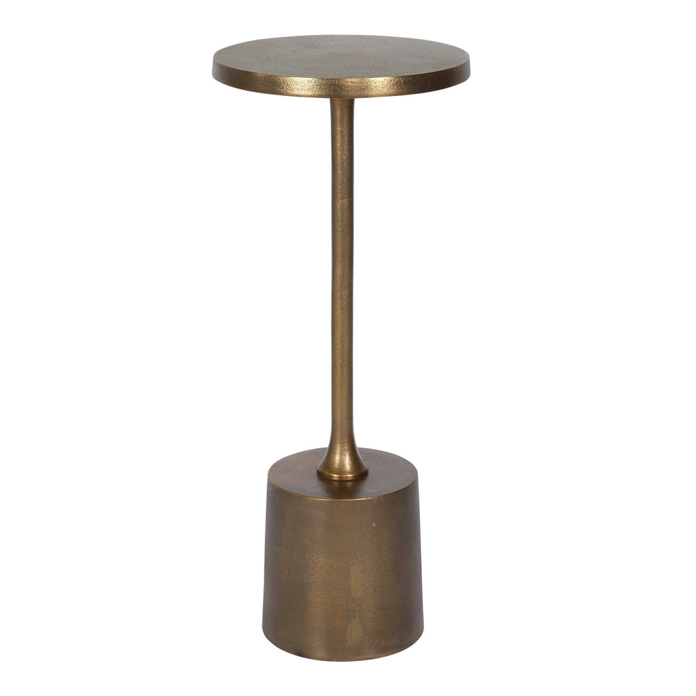 Uttermost Sanaga Drink Table Gold Decorative Accents Uttermost ALUMINUM  