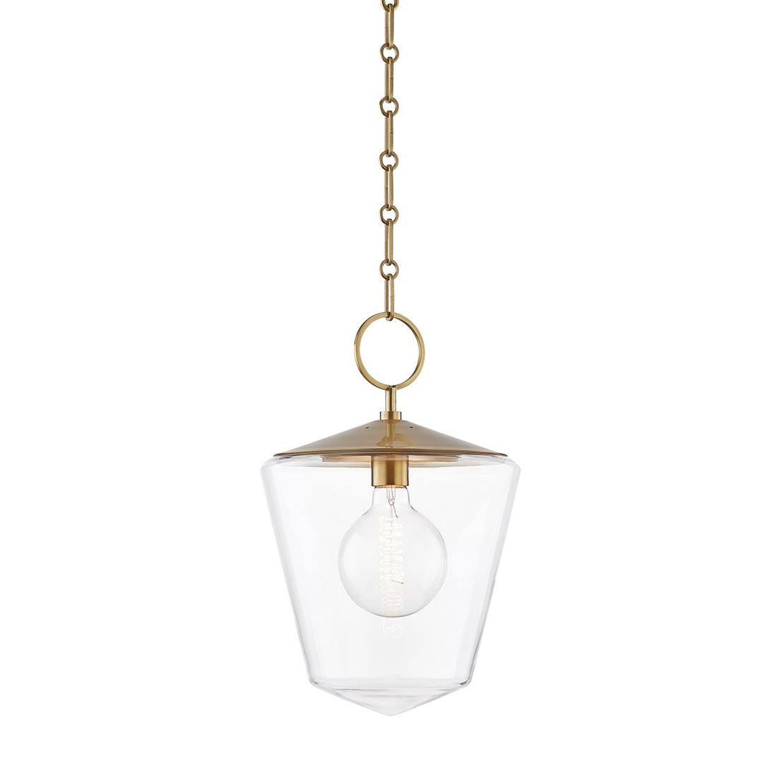 Hudson Valley 1 LIGHT LARGE PENDANT 8312 Ceiling Lanterns Hudson Valley Lighting Brass  