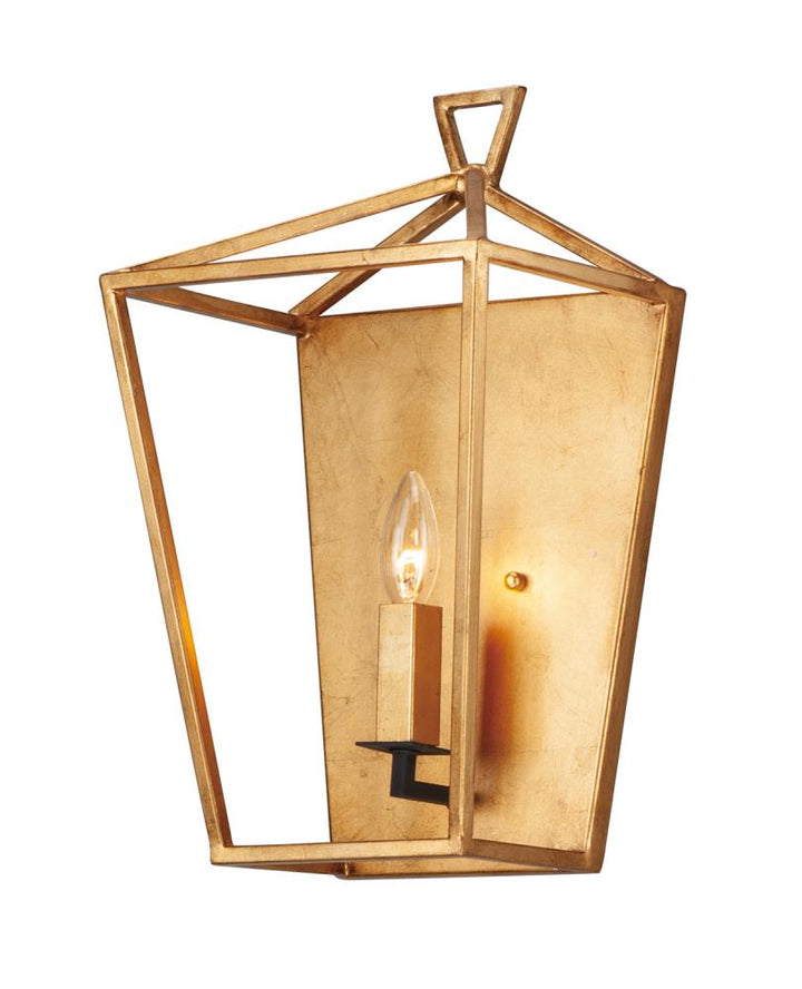 Maxim Abode-Wall Sconce 25159 Wall Sconces Maxim Black|Gold  