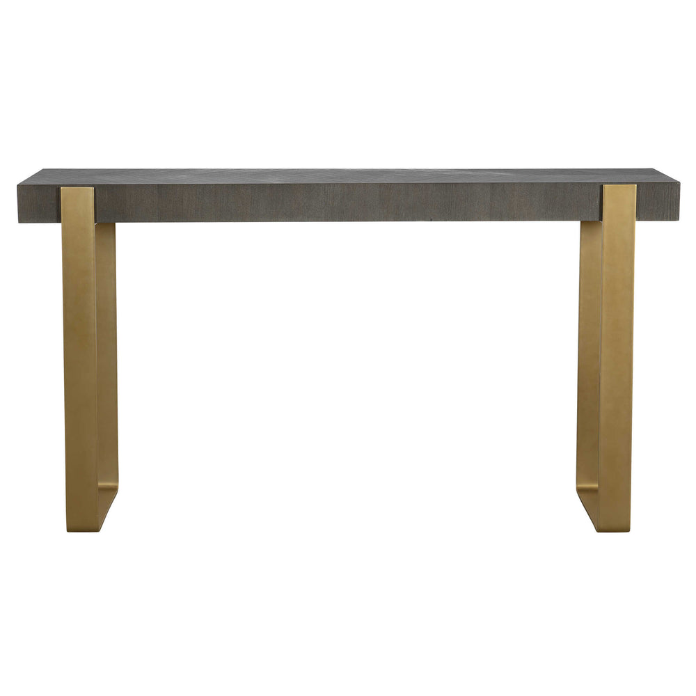 Uttermost Kea Contemporary Console Table End Tables Uttermost MDF, ASH VENEER, IRON  