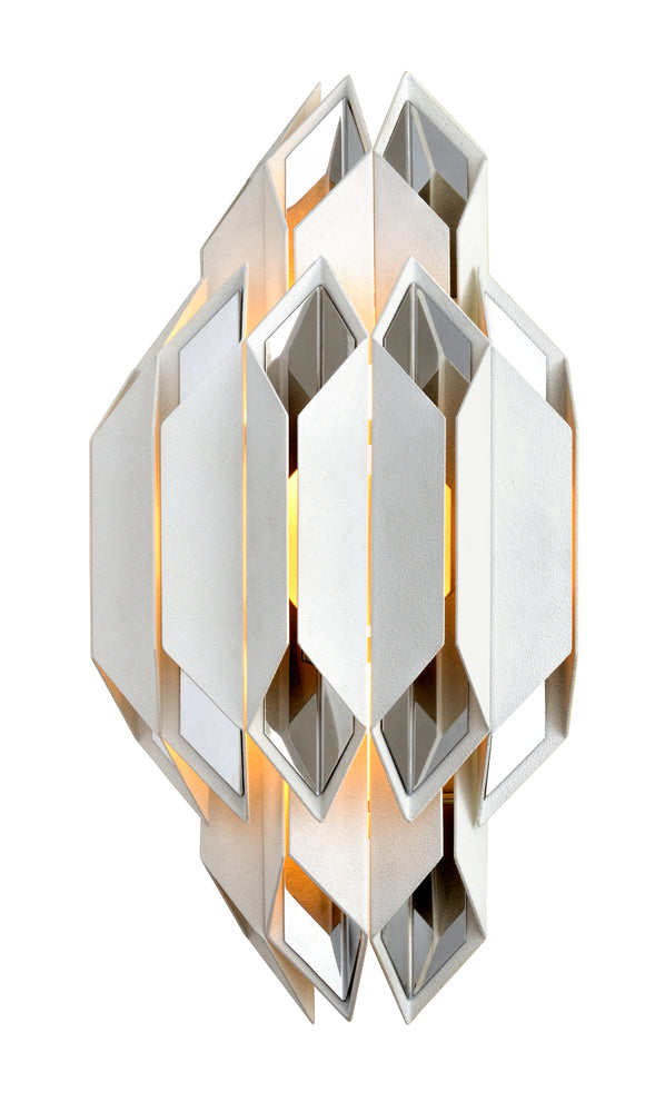 Corbett HAIKU 2LT WALL SCONCE 254-12 Wall Sconces Corbett White  