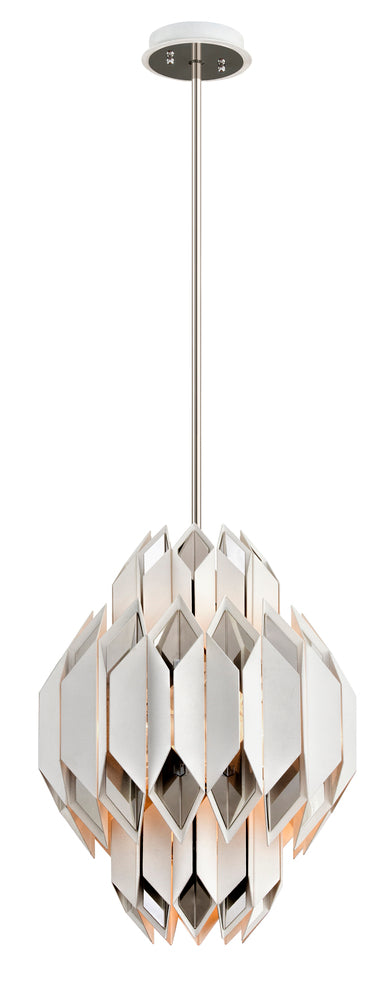 Corbett HAIKU 6LT PENDANT 254-46 Pendants Corbett White  