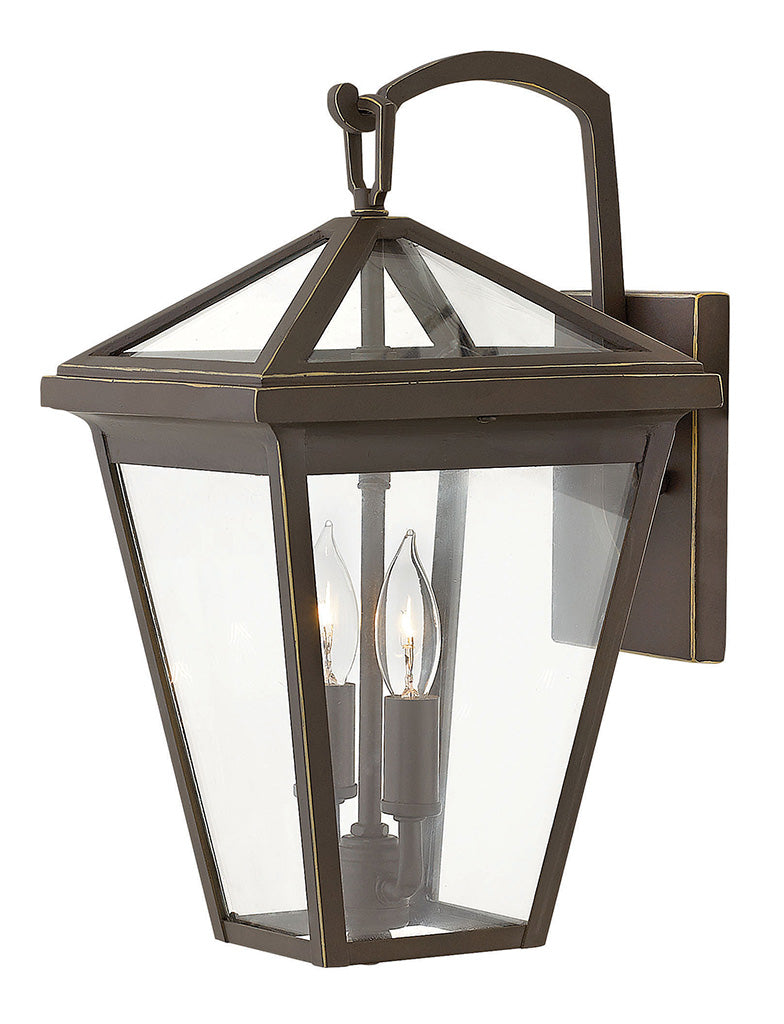 ALFORD PLACE Wall Mount Lantern Outdoor Wall Lights Hinkley Oil Rubbed Bronze 14H x8W x9L 