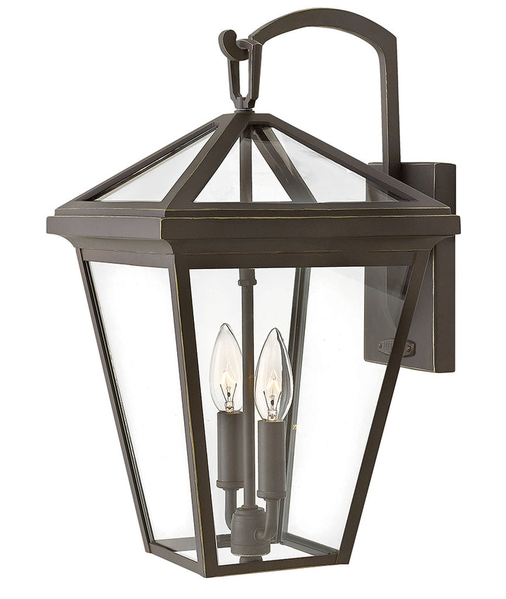 ALFORD PLACE Wall Mount Lantern Outdoor Wall Lights Hinkley Oil Rubbed Bronze 17.5H x10W x11.25L 