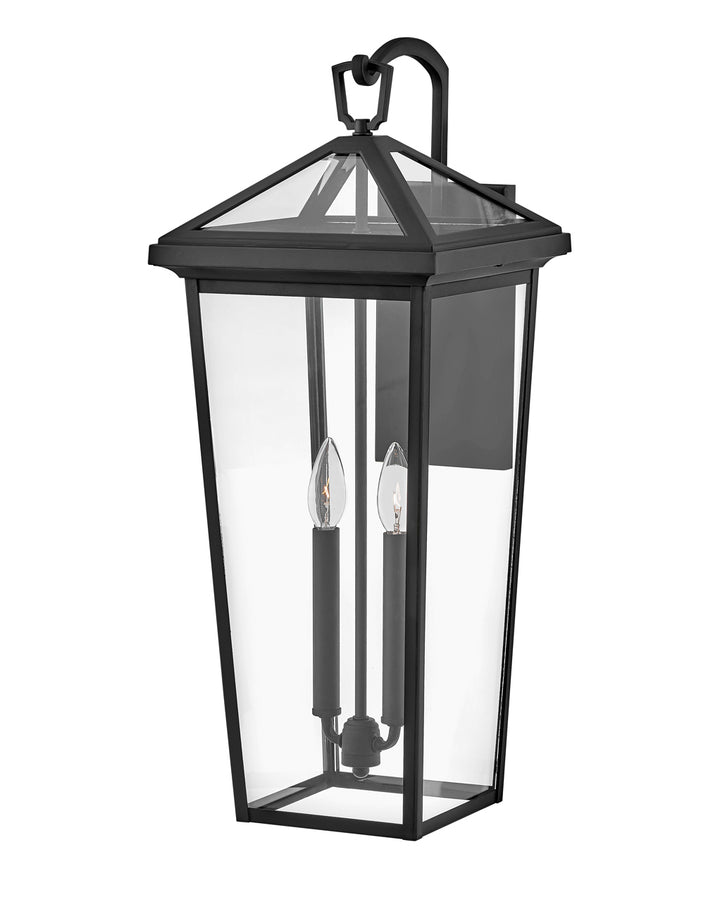 ALFORD PLACE Wall Mount Lantern Outdoor Wall Lights Hinkley Museum Black 26H x10W x11.25L 