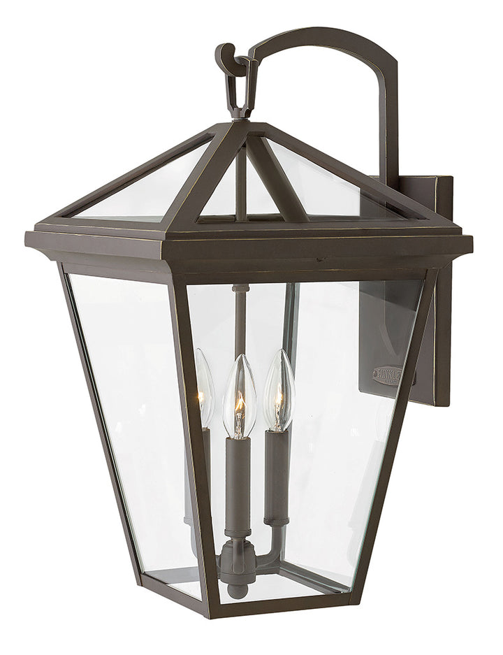 ALFORD PLACE-Large Wall Mount Lantern Outdoor Wall Lights Hinkley Oil Rubbed Bronze  