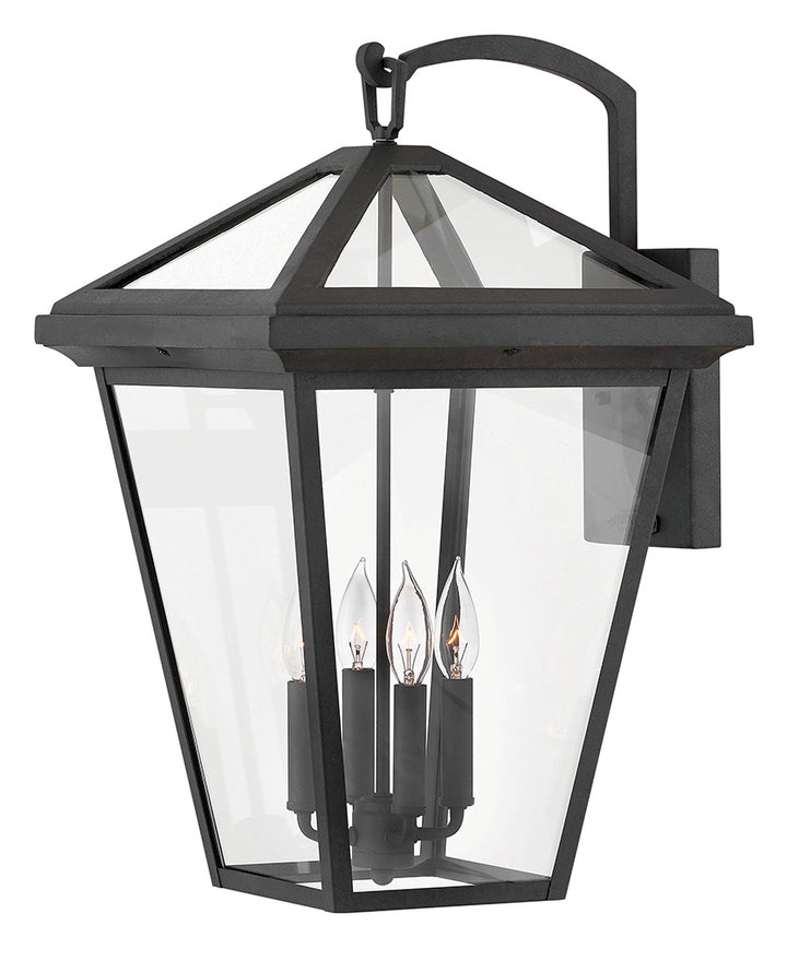 ALFORD PLACE Wall Mount Lantern Outdoor Wall Lights Hinkley Museum Black 24H x14W x15.5L 