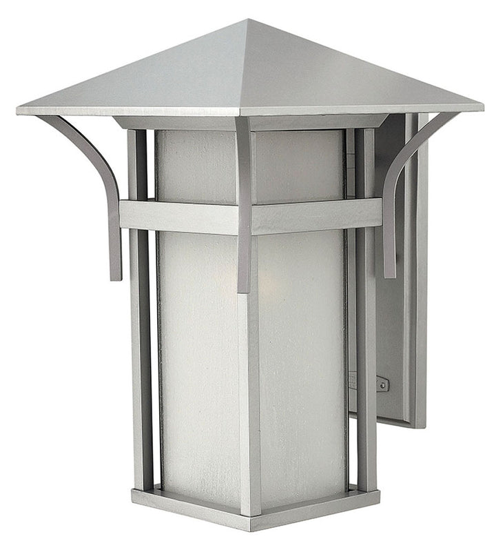 OUTDOOR HARBOR Wall Mount Lantern Outdoor Wall Lights Hinkley Titanium 11.75x11.0x16.25