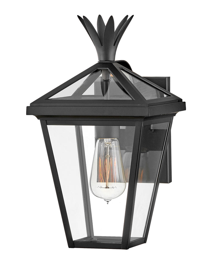 OUTDOOR PALMA Wall Mount Lantern Outdoor Wall Lights Hinkley Black 9.75x8.0x14.5