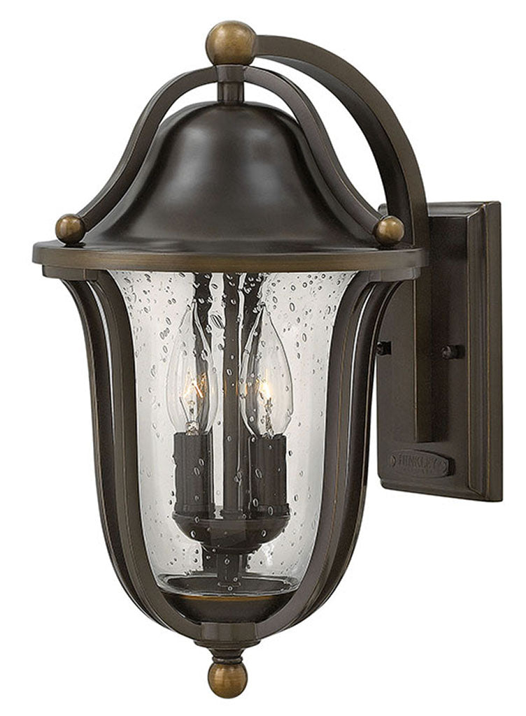 OUTDOOR BOLLA Wall Mount Lantern Outdoor Wall Lights Hinkley Olde Bronze 10.5x9.0x15.75 