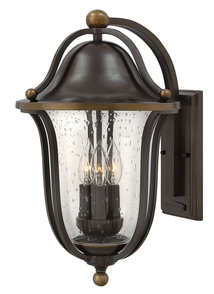 OUTDOOR BOLLA Wall Mount Lantern Outdoor Wall Lights Hinkley Olde Bronze 12.5x11.0x18.75