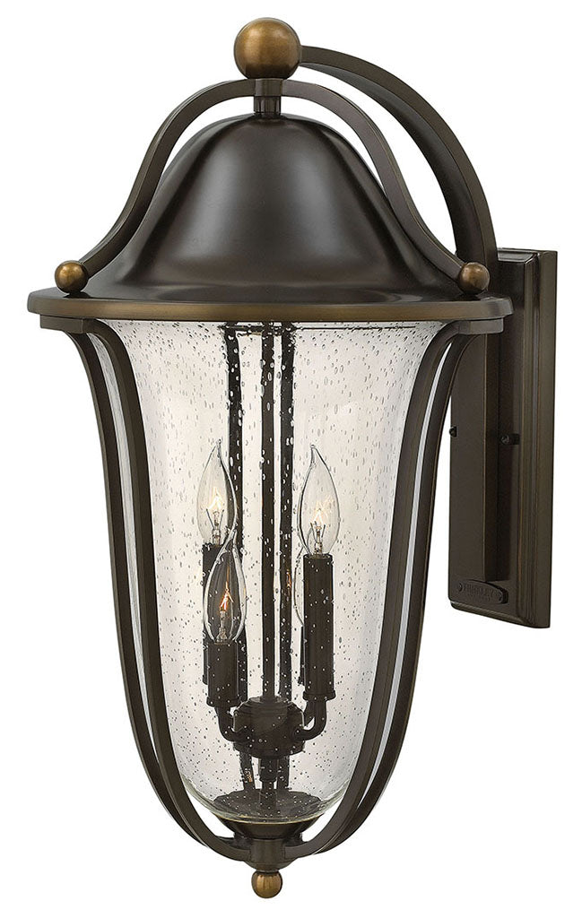 OUTDOOR BOLLA Wall Mount Lantern Outdoor Wall Lights Hinkley Olde Bronze 16.0x14.0x26.0