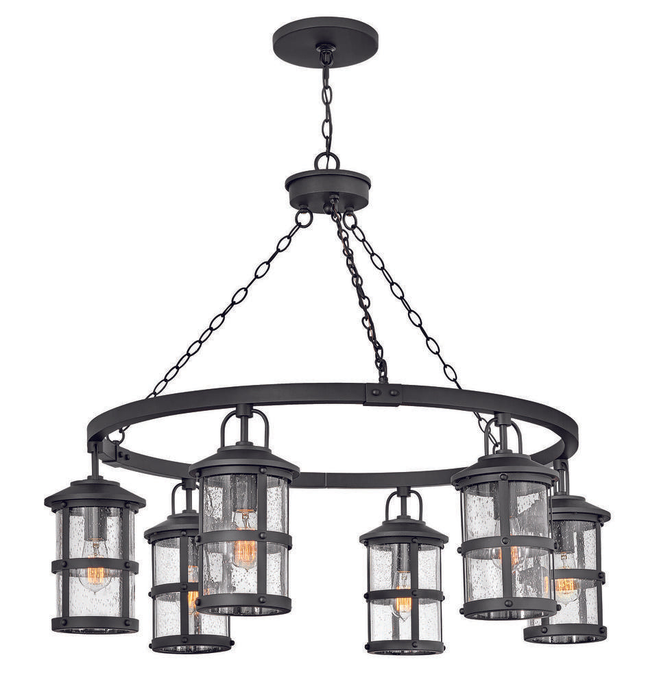 Hinkley OUTDOOR LAKEHOUSE Medium Single Tier Chandelier 2689