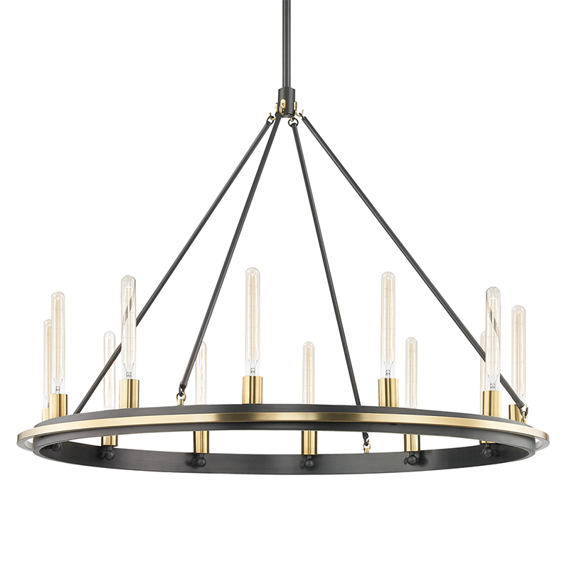 Hudson Valley 12 LIGHT PENDANT 2745 Pendants Hudson Valley Lighting Bronze  