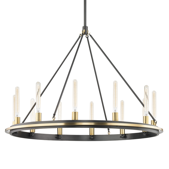 Hudson Valley 12 LIGHT PENDANT 2745 Pendants Hudson Valley Lighting Bronze  