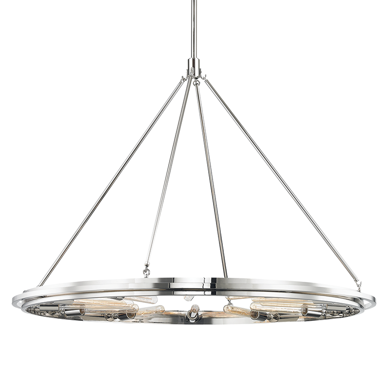 Hudson Valley 12 LIGHT PENDANT 2745 Pendants Hudson Valley Lighting Nickel  