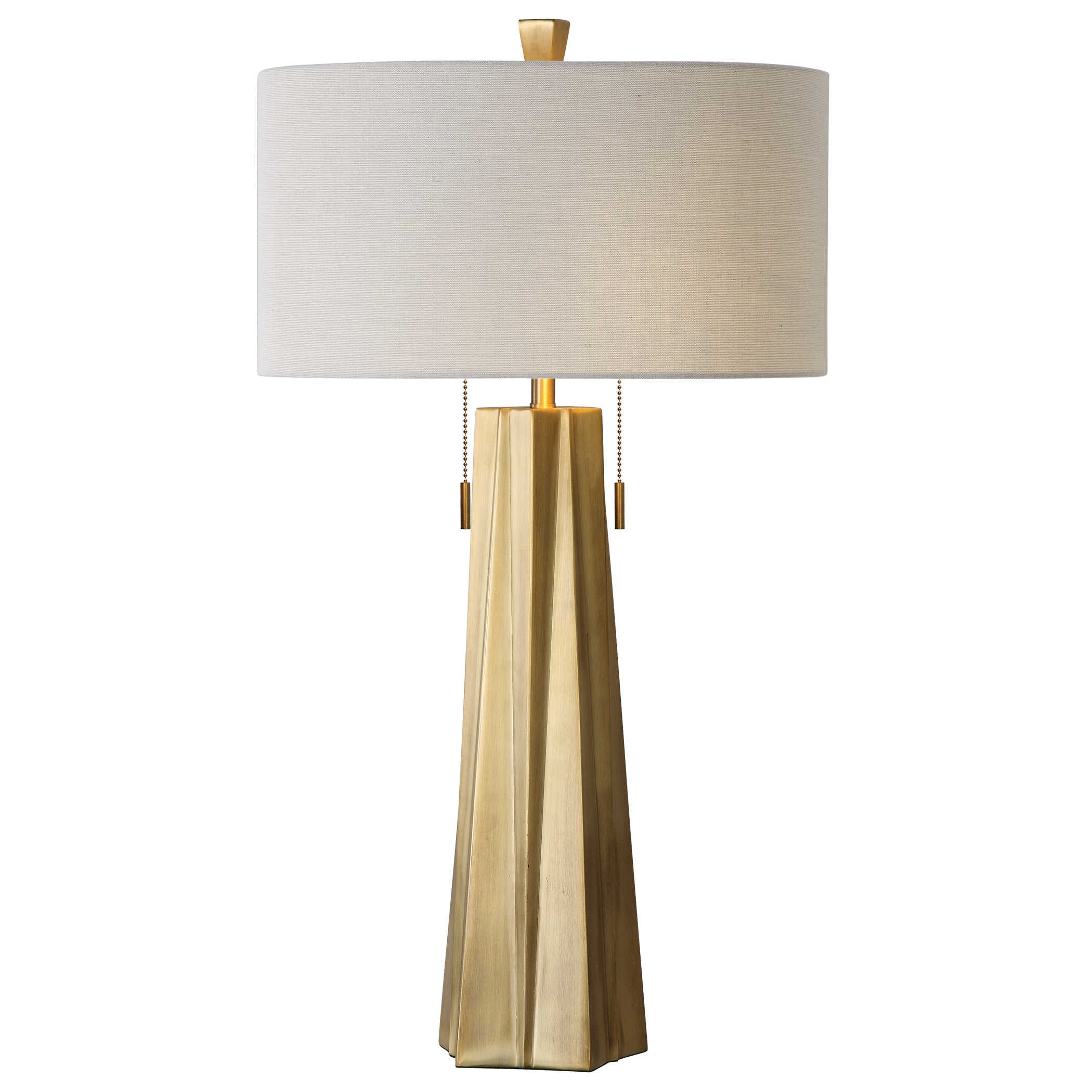Uttermost Maris Gold Table Lamp Lamp Uttermost Steel  