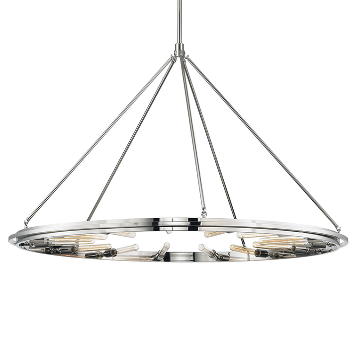 Hudson Valley 15 LIGHT PENDANT 2758 Pendants Hudson Valley Lighting Nickel  