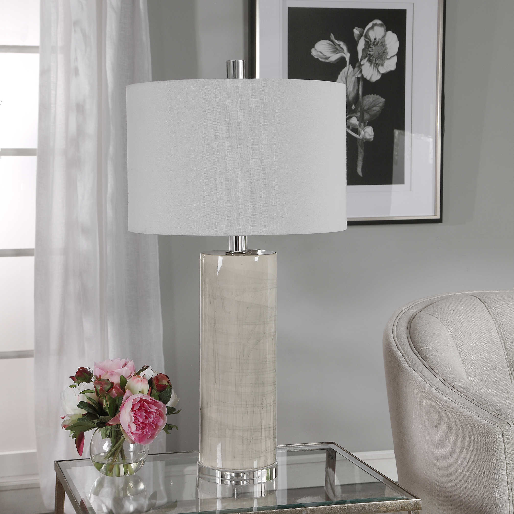 Uttermost Zesiro Modern Table Lamp Lamp Uttermost   