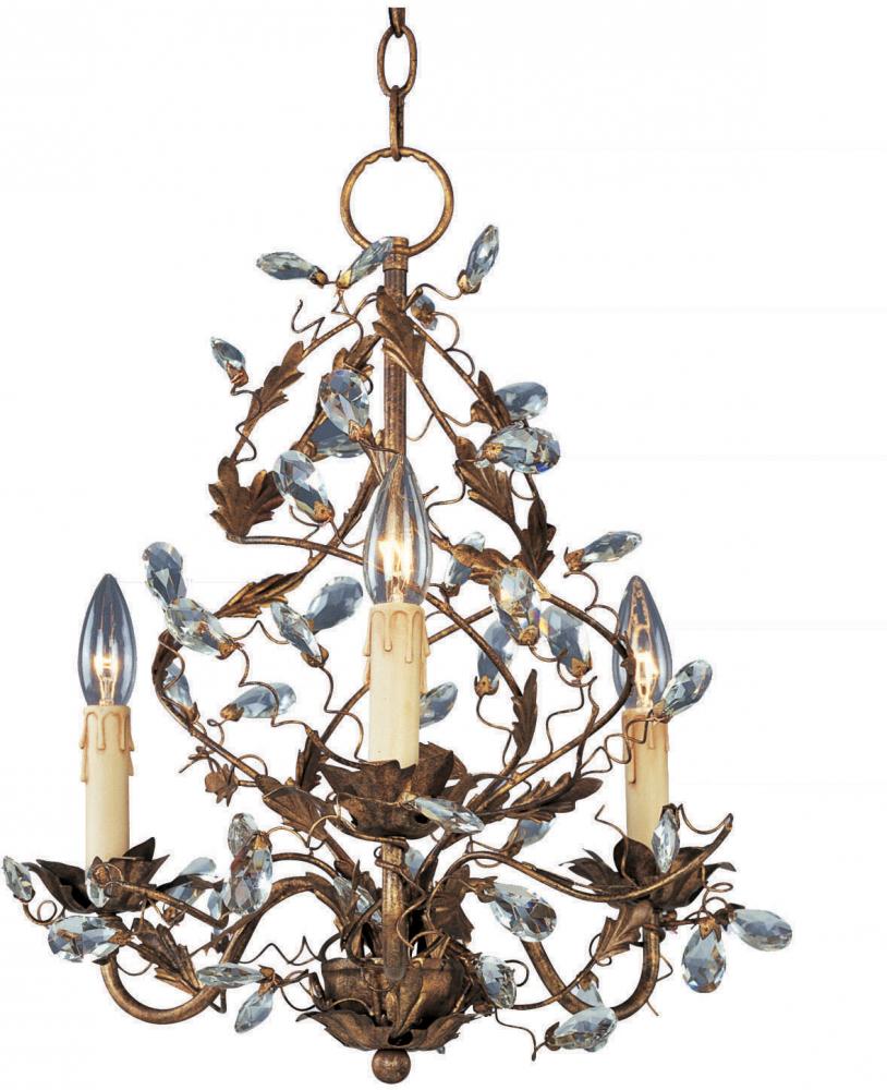 Maxim Elegante-Mini Chandelier 2850 Chandeliers Maxim Gold  