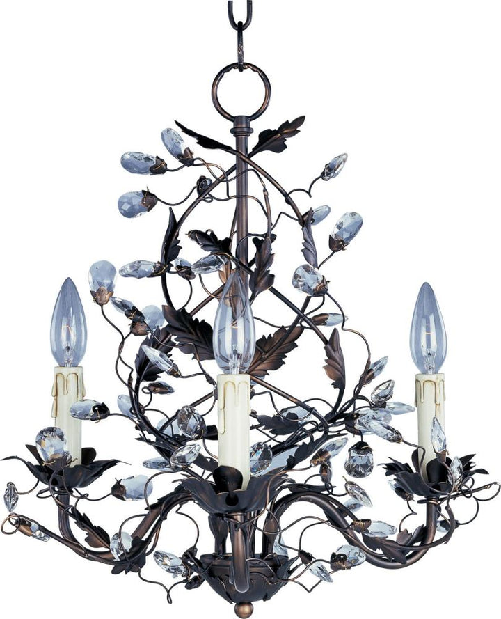 Maxim Elegante-Mini Chandelier 2850 Chandeliers Maxim Bronze  