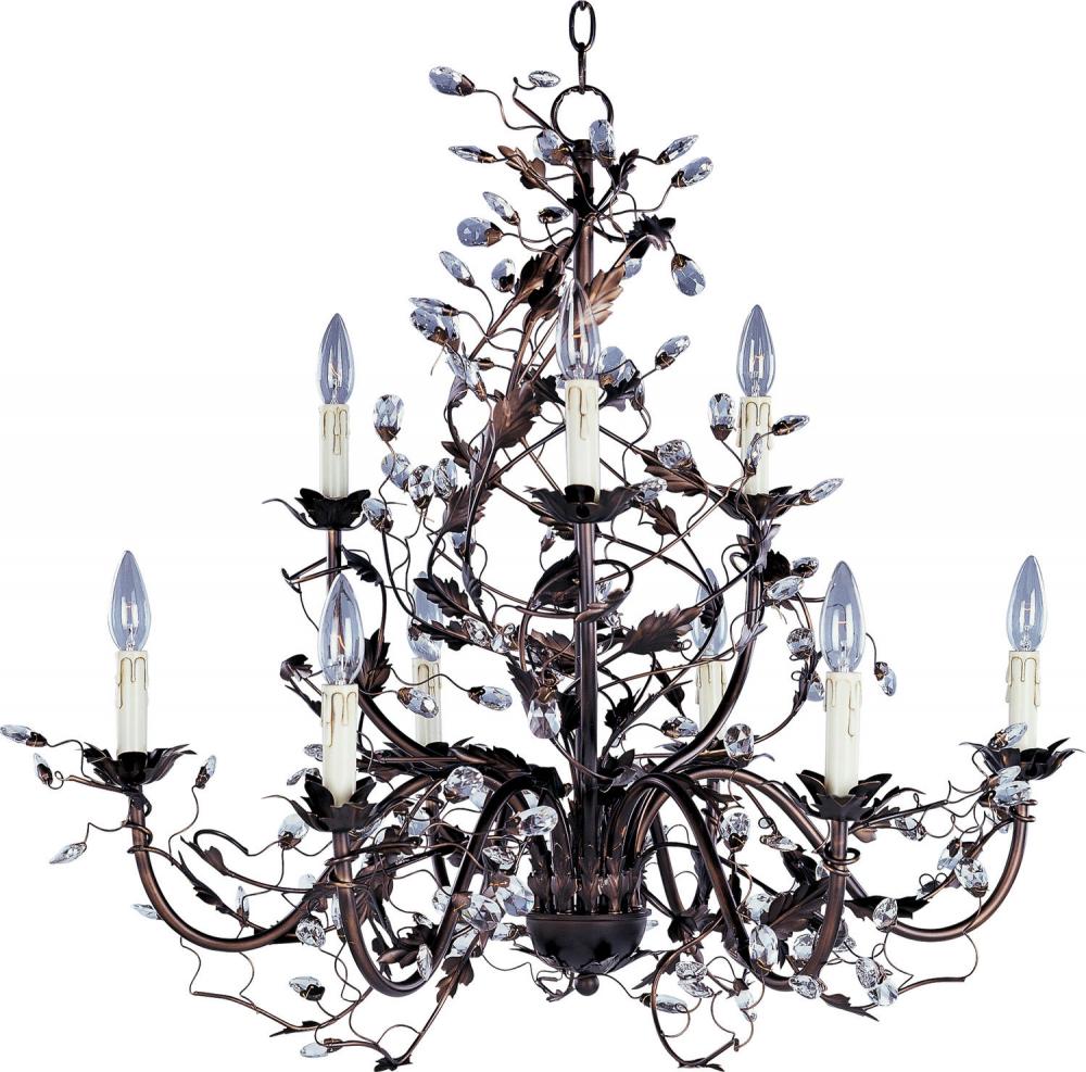 Maxim Elegante-Multi-Tier Chandelier 2852 Chandeliers Maxim Bronze  