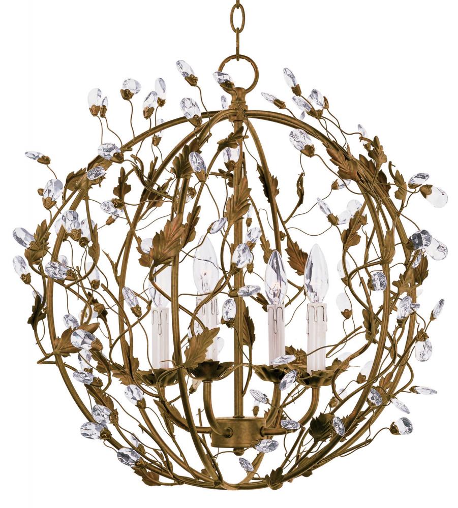 Maxim Elegante-Entry Foyer Pendant 2854 Pendants Maxim Gold  