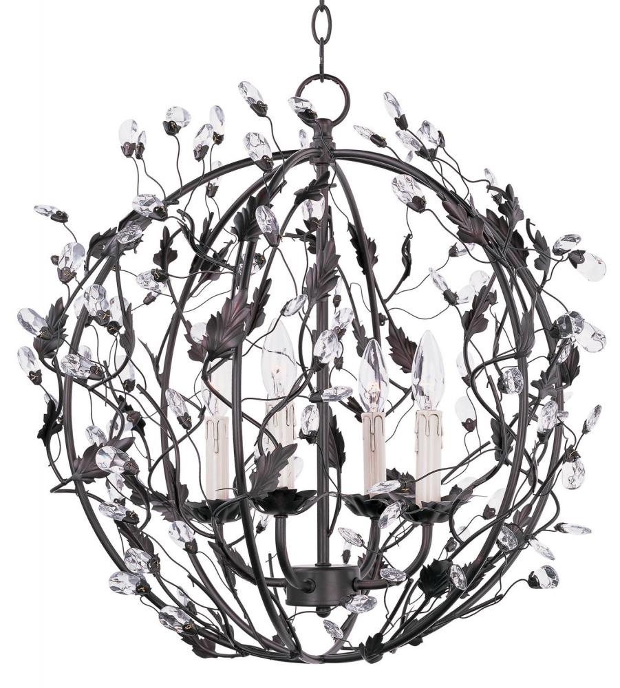 Maxim Elegante-Entry Foyer Pendant 2854 Pendants Maxim Bronze  