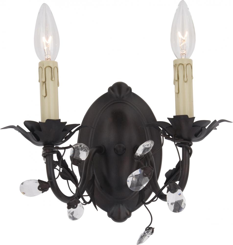 Maxim Elegante-Wall Sconce 2857 Wall Sconces Maxim Bronze  