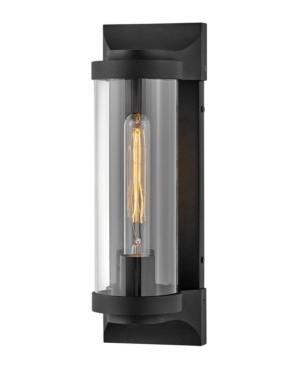 OUTDOOR PEARSON Wall Mount Lantern Outdoor l Wall Hinkley Textured Black 4.75x4.5x14.0 