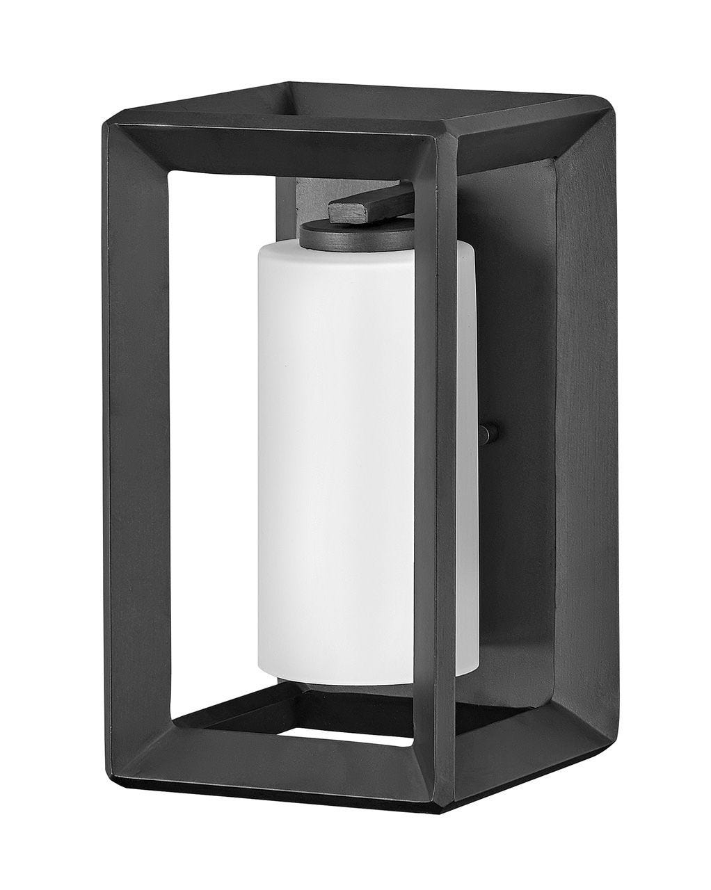 OUTDOOR RHODES Wall Mount Lantern Outdoor Wall Lights Hinkley Brushed Graphite 7.0x7.25x13.0 