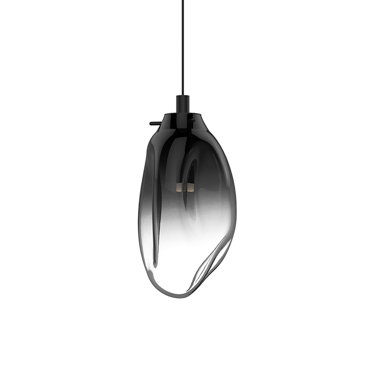 Sonneman LED Pendant Pendants Sonneman Satin Black / Smoke Fade  