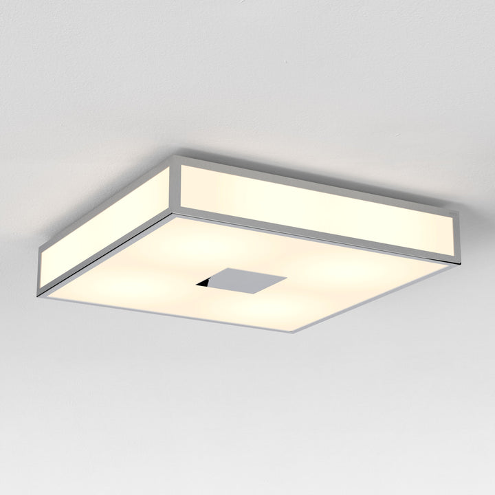 Astro Lighting Square Mashiko Ceiling Flush Mounts Astro Lighting 3.43x15.75x15.75 Polished Chrome No, E26/Medium