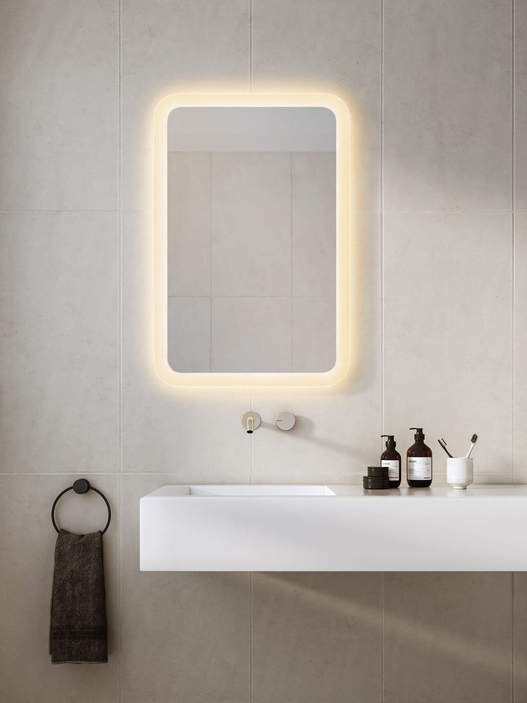 Astro Lighting Varenna Stadium LED Vanity Mirrors Astro Lighting   