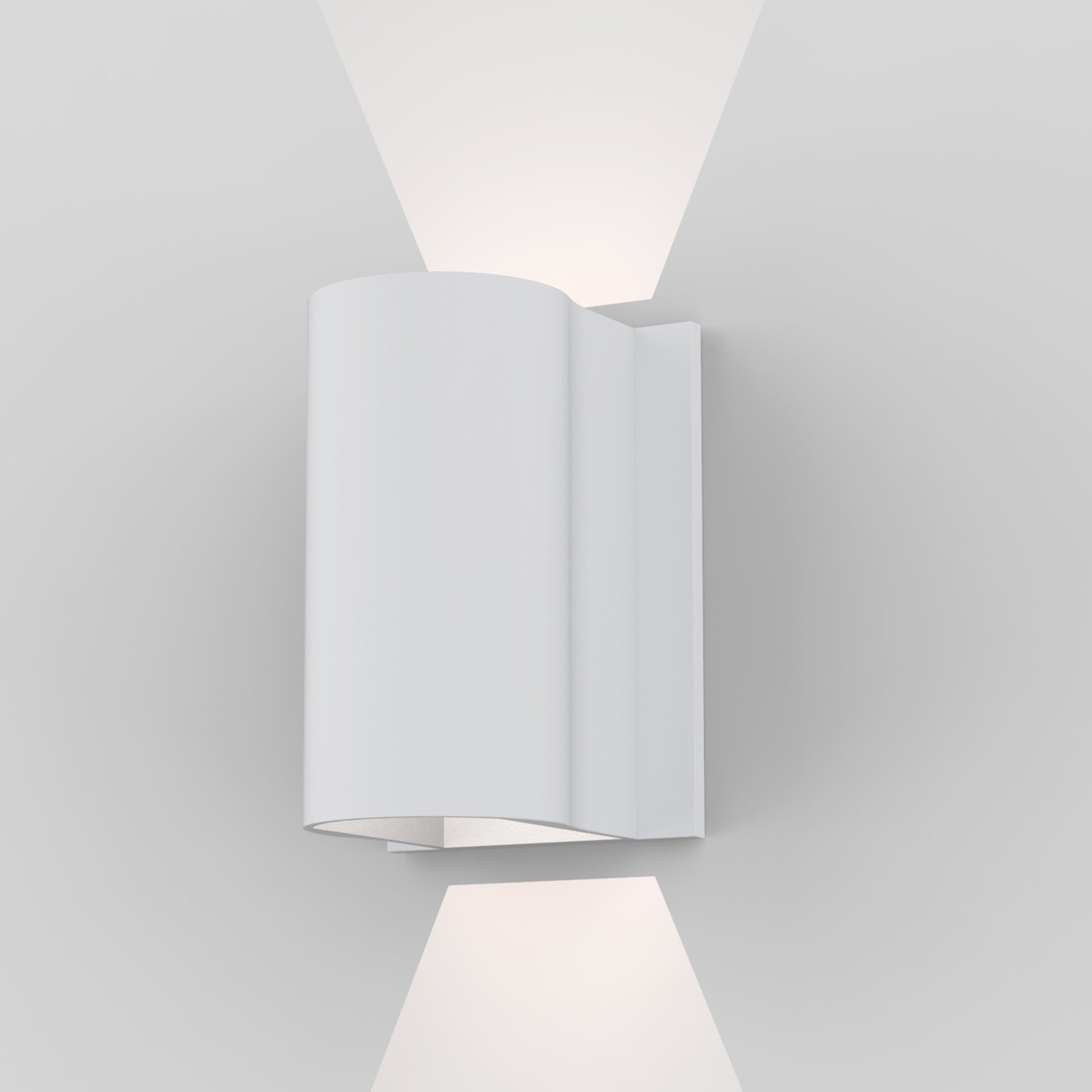 Astro Lighting Dunbar Wall Light Fixtures Astro Lighting 4.17x4.33x6.3 Textured White Yes (Integral), High Power LED