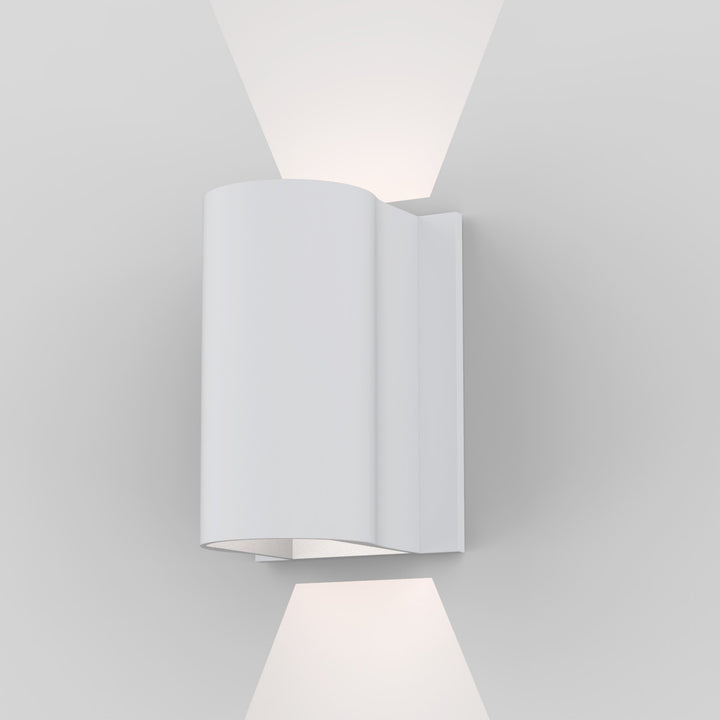 Astro Lighting Dunbar Wall Sconces Astro Lighting 4.17x4.33x6.3 Textured White Yes (Integral), High Power LED