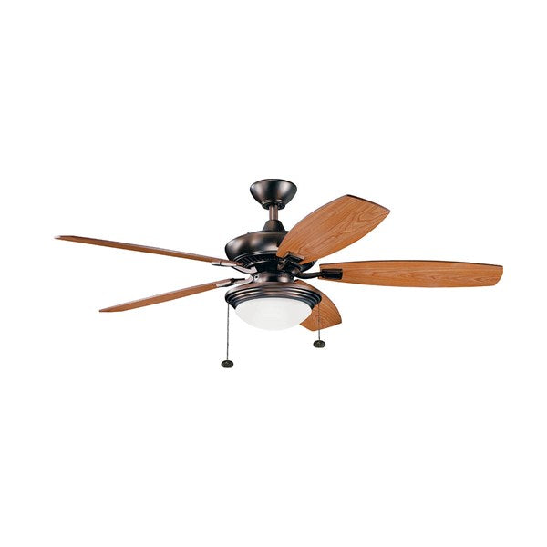 Kichler 52 In Canfield Select Fan LED 300026 Indoor Ceiling Fans Kichler Oil Brushed Bronze  